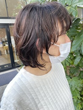 サラ 山口店(SARA) 控えめマッシュショートスタイル