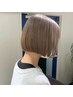 補修と保湿♪カット+ツヤ髪カラー+さらツヤトリートメント
