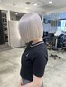 【ハイトーン】2ケアブリーチ＋イルミナカラー＋カット＋バイカルテTR