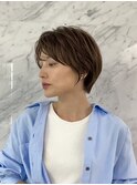 くびれショートボブ