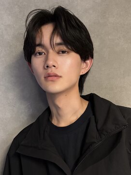 ガーデン 渋谷(GARDEN) ミディアムウルフ×センターパート