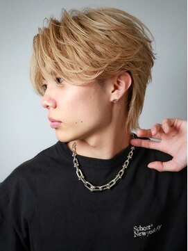 クロト 熊本(KUROT) ツーブロック感フェザーショートウルフ