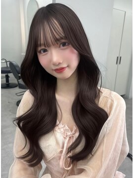 リッカ(LICCA) (licca内堀)韓国ヘア×レイヤーカット×ブラウンカラー