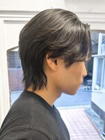 ラレイ ハラジュク(Lalei harajuku)&nbsp;【白石】韓国メンズヘアセンターパートマッシュウルフ原宿学割