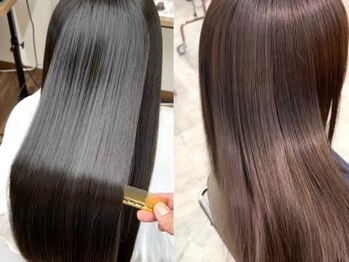 ココロハレル 上板橋駅前店の写真/髪質改善ディプロマ取得美容師が施術する【美髪矯正】半年続く艶とまとまりをあなたに。