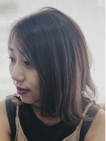 バニラファッジ(Vanilla fudge)&nbsp;伸ばしかけでもでも映える、無造作ヘア。