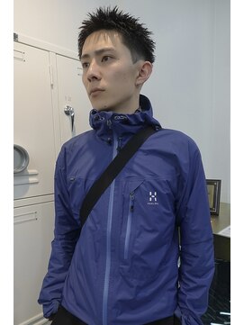 ソーレ(sole) 名古屋スパイキーショートメンズショート刈り上げピンパーマ