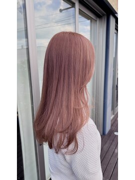 プレ 久留米店(Ple) コーラルピンク／ダブルカラー