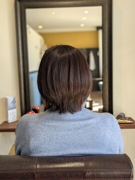 大人女性向け　オーガニックカラー＋カット