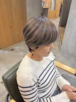 ソウス リーベ(SOURCE liebe)&nbsp;ショートエアタッチ白髪ぼかし