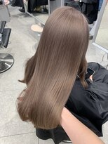 ペレ アネックス 大阪梅田茶屋町店(PELE ANNEX) 着物ヘア/ダークアッシュ/ミディアムレイヤーカット/梅田