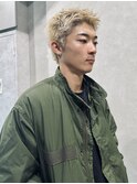 スパイキーショート/ブロンド/金髪ショート/メンズショート