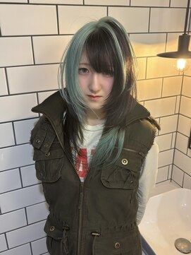 ベレーザ 渋谷(BELEZA) セクションカラー [デザインカラー/ミントカラー/]