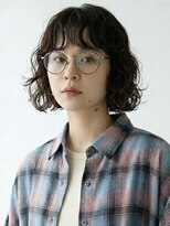 キビト(kibito) 新宿若松河田曙橋黒ボブパーマ20代30代40代