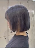 下北沢切りっぱなしボブレイヤーボブタッセルボブデザインカラー