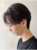 シースルーセンターパート×曲がる縮毛矯正【八王子】