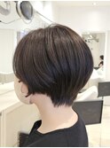 丸みハンサムショート