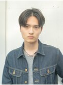 センターパートニュアンスパーマ