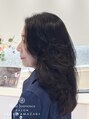 サロンイクエヤマザキ 麻布十番(SALON IKUE YAMAZAKI) ノンジアミンなので50代・60代でも綺麗なロングヘアをキープ。