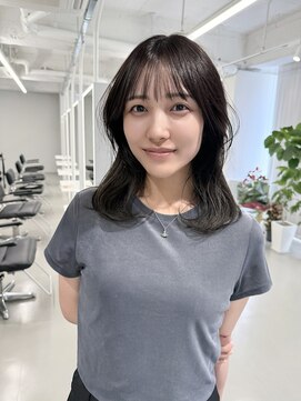ビジョン オールヘアー(VISION:ALL HAIR) 【お顔まわりカット】レイヤーカット×くびれヘア
