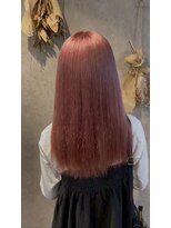 パーミル ヘア クマモト(permille ‰ hair Kumamoto)&nbsp;ペールピンク×うる艶