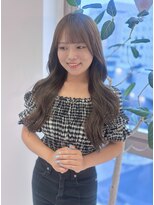 ビビディ バビディ ブー 河原町三条店(Bibbidi.bobbidi.boo) 透明感ブリーチ無しダブルカラーオリーブグレージュレイヤー