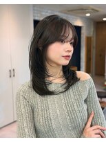 ロシェ 横浜店(loche)&nbsp;ワンホンレイヤー×ミディアム×髪質改善×横浜