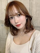 タヤ 駒沢店(taya)&nbsp;大人かわいい艶ブラウンくびれミディ