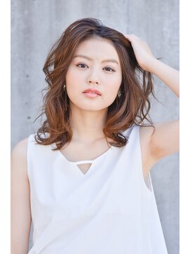 ヘアアンドメイクジップ恵比寿 (Hair＆Make ZIP) アンニュイウェーブミディ