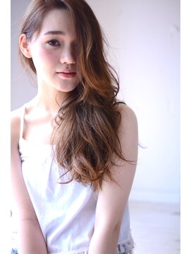 ミラバイグリーン(Mira by green) innocent highlight-wave Long-