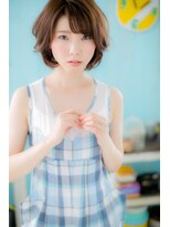 ミック 日暮里店(miq)&nbsp;無造作カワイイ★透明感ラブショート