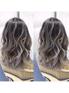 ディバイス(Device) 【Device心斎橋】バレイヤージュカラー