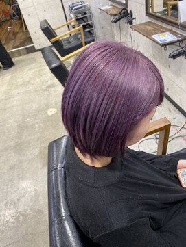 ヘアサロン ドットプラス 町田店(dot. plus) ラベンダーパープル×ダブルカラー
