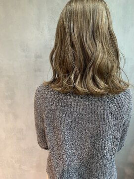 キチ(kichi.) [kichi.] ダブルカラー×ミルクティーベージュ