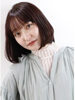 シーナ(scena)&nbsp;ミニボブ×ピンクブラウン