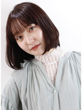 シーナ(scena) ミニボブ×ピンクブラウン