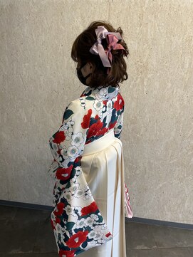 ヘアデザイン ジャム(hair design JAM) 晴れの日に♪袴お着付