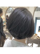 ロンド レグリーズ 立川(Lond leglise)&nbsp;ボブ/ラベンダーアッシュ/丸みボブ【深味信也】