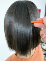 リシャルム 新保店(Re charme)&nbsp;【リシャルム 近藤恭輔】　ボブ×縮毛矯正