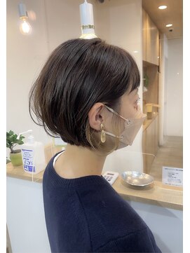 サロン(SALON) 【SALON】20代30代40代大人可愛いぷつっとボブ 青木晃平