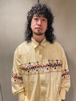 bibito mash×long wave perm ロングパーマ　個性　グランジ