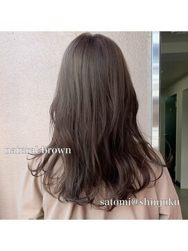 ワット 原宿店(W) 【W-ワット-原宿店】色味を落ち着かせたいナチュラルブラウン