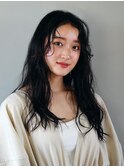 大人っぽいこなれロング