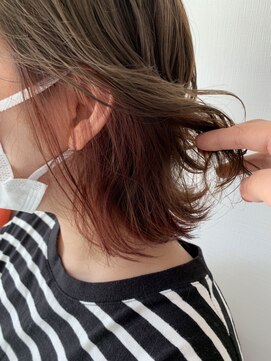 ルシードスタイルアートラッシュ(LUCIDO STYLE ARTRUSH) インナーカラー(ブリーチなし)