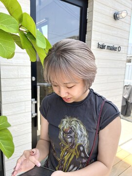 ヘアメイク ゼロ(0) ホワイトベージュ