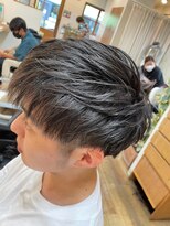 ヘアーゾーン ハチマルハチ 登戸駅前店(Hair Zone 808) メンズショートスタイル刈り上げ