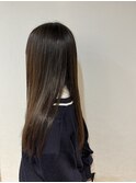 前髪ストレート
