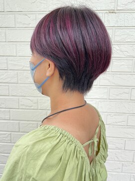 アンジュ 篠ノ井店(ange) 20代30代40代丸みショートスタイル