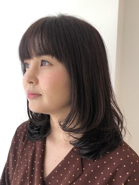 エアー 銀座タワー(AIR) 【30代40代伸ばしかけミディアム】air銀座タワー　藤本麻衣