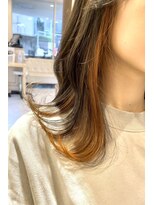ヘアーメイク ブランニュー 東生駒店(hair make Brand new) イヤリングカラー